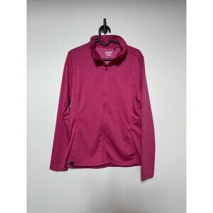 OGIO Pink Zip Longsleeve Sweater Jacket Womens Size Medium